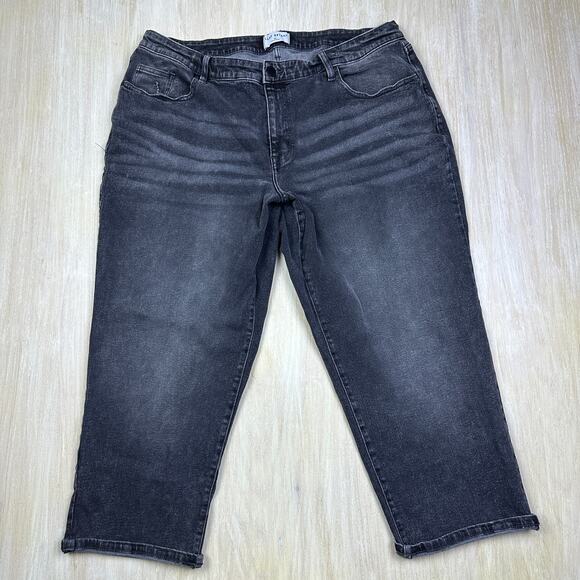 Lane Bryant Signature Fit Mid Rise Boyfriend Flex Magic Denim Jeans 20P Petite - Picture 1 of 16